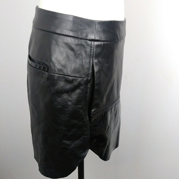 Kora rae checkmate leather mini skirt - Picture 5 of 8